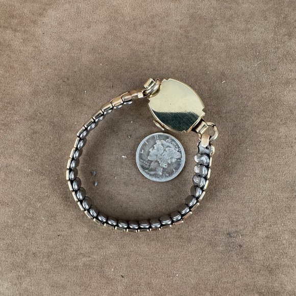 Vintage 1950s Cortland with 17 Jewel Swiss Concord Watch Movement 14K GF Case main image 4
